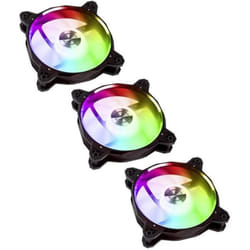 Ventilateur PC - LIAN-LI - BR120 - 3 x PWM - RGB - Noir Argent - 120 mm