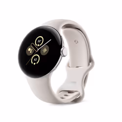 Google Pixel Watch 2 AMOLED 41 mm Numérique Écran tactile 4G Argent Wifi GPS (satellite)
