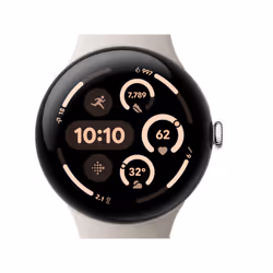 Google Pixel Watch 3, AMOLED, Écran tactile, 32 Go, Wifi, GPS (satellite), 37 g