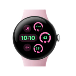 Google Pixel Watch 3 AMOLED 41 mm Numérique Écran tactile 4G Argent Wifi GPS (satellite)