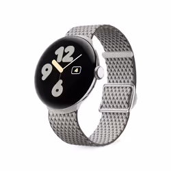 Google GA06011-WW, Bracelet de montre, Fibre de coton, Argent, 1 pièce(s)