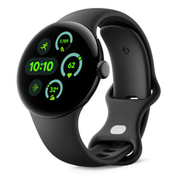 Google Pixel Watch 3 AMOLED 41 mm Numérique Écran tactile 4G Noir Wifi GPS (satellite)