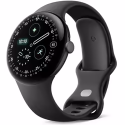 Google Pixel Watch 4 45MM WiFi Black/Obs AMOLED Numérique Noir GPS - Vue supplémentaire 2
