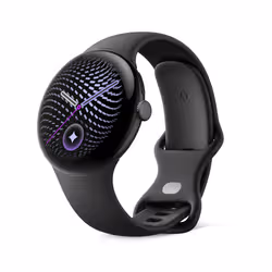 Google Pixel Watch 5 AMOLED 45 mm Numérique Écran tactile 4G Noir Wifi GPS (satellite) - Vue supplémentaire 4