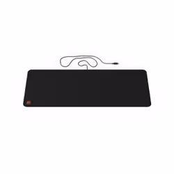 ZAGG Wireless Charging Desk Mat, Noir, Monochromatique, Polyuréthane, Alimenté par port USB, Base antidérapante