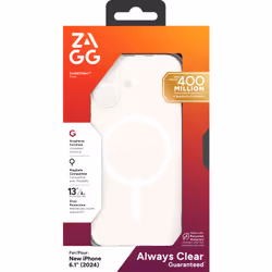ZAGG Crystal Palace Snap 6.1" Housse Transparent