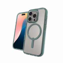 ZAGG Santa Cruz Snap, Housse, Apple, iPhone 16 Pro, 16 cm (6.3"), Vert, Transparent