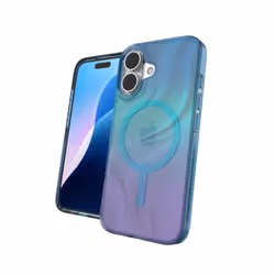 ZAGG Milan Snap, Housse, Apple, iPhone 16, 15,5 cm (6.1"), Bleu, Violet