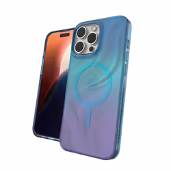 ZAGG Milan Snap, Housse, Apple, iPhone 16 Pro Max, 17,5 cm (6.9"), Bleu, Violet