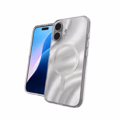 ZAGG Milan Snap, Housse, Apple, iPhone 16, 15,5 cm (6.1"), Argent, Transparent