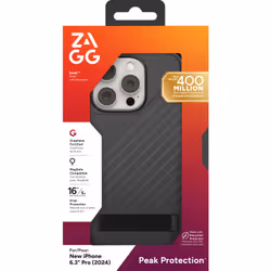 ZAGG Denali Snap w/Kickstand Housse iPhone 16 Pro Noir - Vue supplémentaire 4