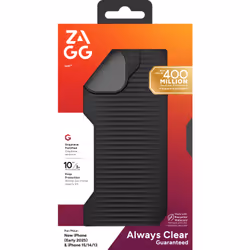 ZAGG Luxe coque de protection pour téléphones portables 15,5 cm (6.1") Housse Noir - Vue supplémentaire 5