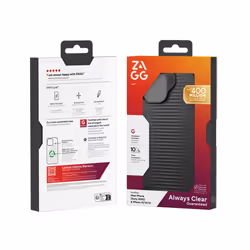 ZAGG Luxe coque de protection pour téléphones portables 15,5 cm (6.1") Housse Noir - Vue supplémentaire 6