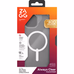 ZAGG Crystal Palace Snap coque de protection pour téléphones portables 15,5 cm (6.1") Housse Transparent - Vue supplémentaire 4