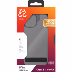 ZAGG Santa Cruz Kickstand coque de protection pour téléphones portables 15,5 cm (6.1") Housse Noir