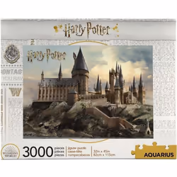 Puzzle Harry Potter Poudlard 3000 pièces - Aquarius - Thème Voyage et cartes - Licence Harry Potter