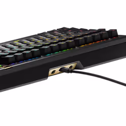 Glorious Gaming GMMK 3 PRO HE 75% Prebuilt clavier USB QWERTY Anglais américain Noir - Vue supplémentaire 5