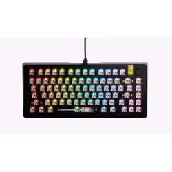 Glorious PC Gaming Race GMMK 3 PRO HE Barebones, 75%, Avec fil, USB, LED RGB, Noir