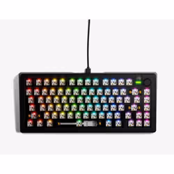 Glorious PC Gaming Race GMMK 3 Barebones, 75%, Avec fil, USB, LED RGB, Noir