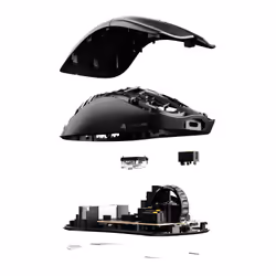 Glorious Gaming Series 2 PRO souris Jouer Droitier RF Wireless + USB Type-C Optique 26000 DPI