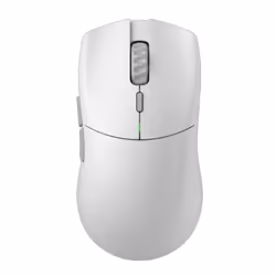Glorious Gaming Series 2 PRO, Droitier, Optique, RF Wireless + USB Type-C, 26000 DPI, Blanc
