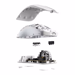 Glorious Gaming Series 2 PRO souris Jouer Droitier RF Wireless + USB Type-C Optique 26000 DPI