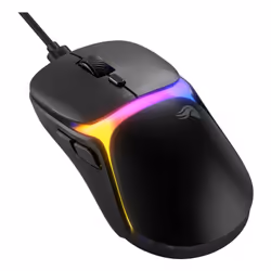 Glorious Gaming - Souris gaming filaire Modèle O3 - Ultralégère 54 g, Switch optiques 130M clics, Capteur BAMF 3.0 30k DPI, Suivi 750 IPS, Accélération 50 G, compatible toutes prises en main - Noire - Vue supplémentaire 2