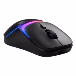 Glorious Gaming - Souris gaming sans fil Modèle O3 : Batterie échangeable InfinitePlay, Taux de rapport 8 kHz, Switch optiques 130M de clics, Ultralégère 66 g, Capteur optique 30k DPI, RGB - Noire - Vue supplémentaire 3