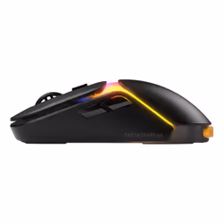Glorious Gaming - Souris gaming sans fil Modèle O3 : Batterie échangeable InfinitePlay, Taux de rapport 8 kHz, Switch optiques 130M de clics, Ultralégère 66 g, Capteur optique 30k DPI, RGB - Noire - Vue supplémentaire 8