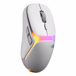 Glorious Gaming - Souris gaming sans fil Modèle O3 : Batterie échangeable InfinitePlay, Taux de rapport 8 kHz, Switch optiques 130M de clics, Ultralégère 66 g, Capteur optique 30k DPI, RGB - Blanche - Vue supplémentaire 6