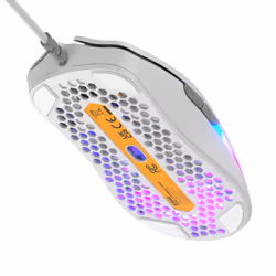 Glorious Gaming Glorious Model O Eternal - Souris gaming RGB ultralégère filaire - Blanc