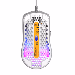 Glorious Gaming Glorious Model O Eternal - Souris gaming RGB ultralégère filaire - Blanc