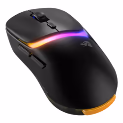 Glorious Gaming - Souris gaming sans fil Modèle D3 : Batterie échangeable InfinitePlay, Taux de rapport 8 kHz, Switch optiques 130M de clics, Ultralégère 69 g, Capteur optique 30k DPI, RGB - Noire - Vue supplémentaire 2
