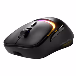 Glorious Gaming - Souris gaming sans fil Modèle D3 : Batterie échangeable InfinitePlay, Taux de rapport 8 kHz, Switch optiques 130M de clics, Ultralégère 69 g, Capteur optique 30k DPI, RGB - Noire - Vue supplémentaire 4