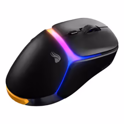 Glorious Gaming - Souris gaming sans fil Modèle D3 : Batterie échangeable InfinitePlay, Taux de rapport 8 kHz, Switch optiques 130M de clics, Ultralégère 69 g, Capteur optique 30k DPI, RGB - Noire - Vue supplémentaire 7