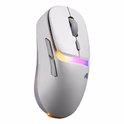 Glorious Gaming - Souris gaming sans fil Modèle D3 : Batterie échangeable InfinitePlay, Taux de rapport 8 kHz, Switch optiques 130M de clics, Ultralégère 69 g, Capteur optique 30k DPI, RGB - Blance - Vue supplémentaire 6