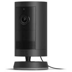 Caméra de surveillance RING Cam Plus - Plug-in - Noire