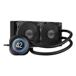 Corsair Nautilus 240 RS LCD Processeur Refroidisseur de liquide tout-en-un 12 cm Noir 1 pièce(s)