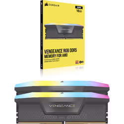 Corsair Vengeance RGB RAM D5 6000 64GB C38 module de mémoire 64 Go 2 x 32 Go DDR5