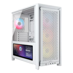 Corsair FRAME 4000D LCD RS ARGB Midi Tower Blanc