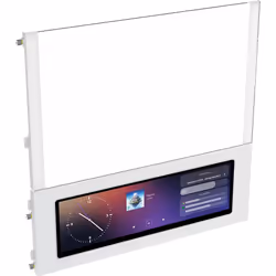 Corsair FRAME 4000D LCD RS ARGB Midi Tower Blanc - Vue supplémentaire 2