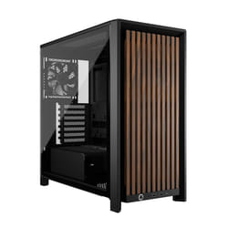 Corsair FRAME 4000D WOOD RS Midi Tower Noir, Bois