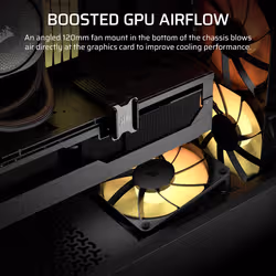Corsair 3200D RS ARGB Mid-Tower PC Case - Smoke Midi Tower Noir - Vue supplémentaire 6