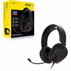 Corsair HS35 v3 Casque Avec fil Arceau Gaming Noir - Vue supplémentaire 2