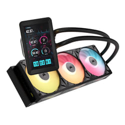 Corsair iCUE LINK TITAN II 360 RX LCD Processeur Kit de refroidissement du liquide 36 cm Noir 1 pièce(s)