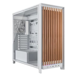 Corsair FRAME 5000D WOOD RS Midi Tower Noyer, Blanc