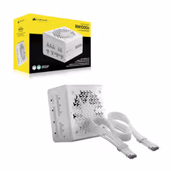 Corsair RM Series RM1000e unité d'alimentation d'énergie 1000 W 24-pin ATX ATX Blanc - Vue supplémentaire 2