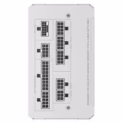 Corsair RM Series RM1000e unité d'alimentation d'énergie 1000 W 24-pin ATX ATX Blanc - Vue supplémentaire 3