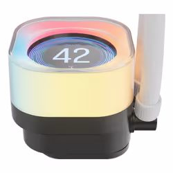 Corsair iCUE LINK TITAN 360 RX LCD Processeur Refroidisseur d'air 12 cm Blanc 1 pièce(s)