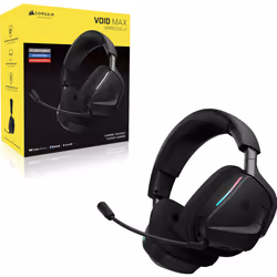 Corsair VOID v2 MAX WIRELESS Casque Sans fil Arceau Gaming Bluetooth Noir - Vue supplémentaire 5
